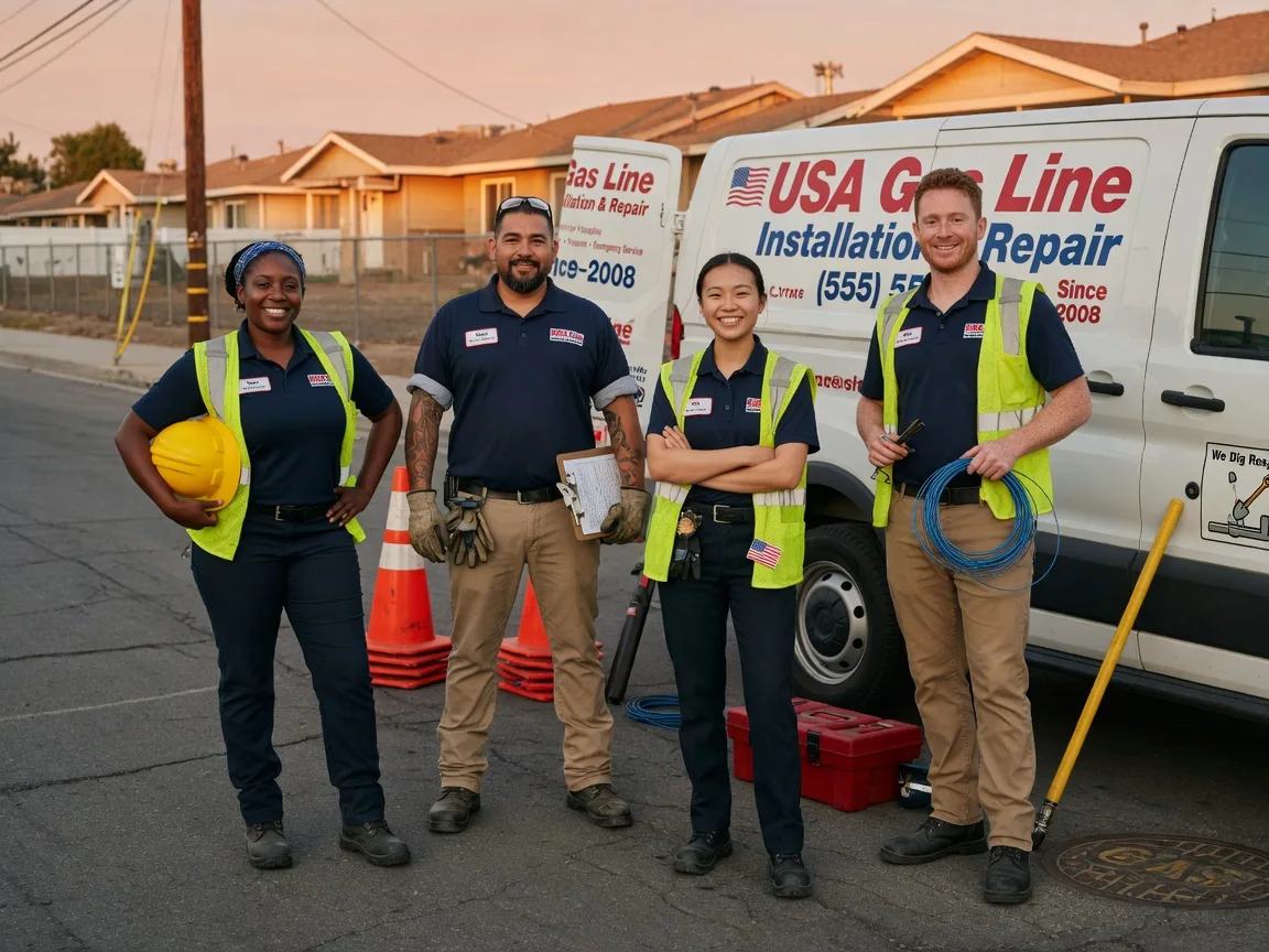 Gas Line Installation company in Davilla, TX